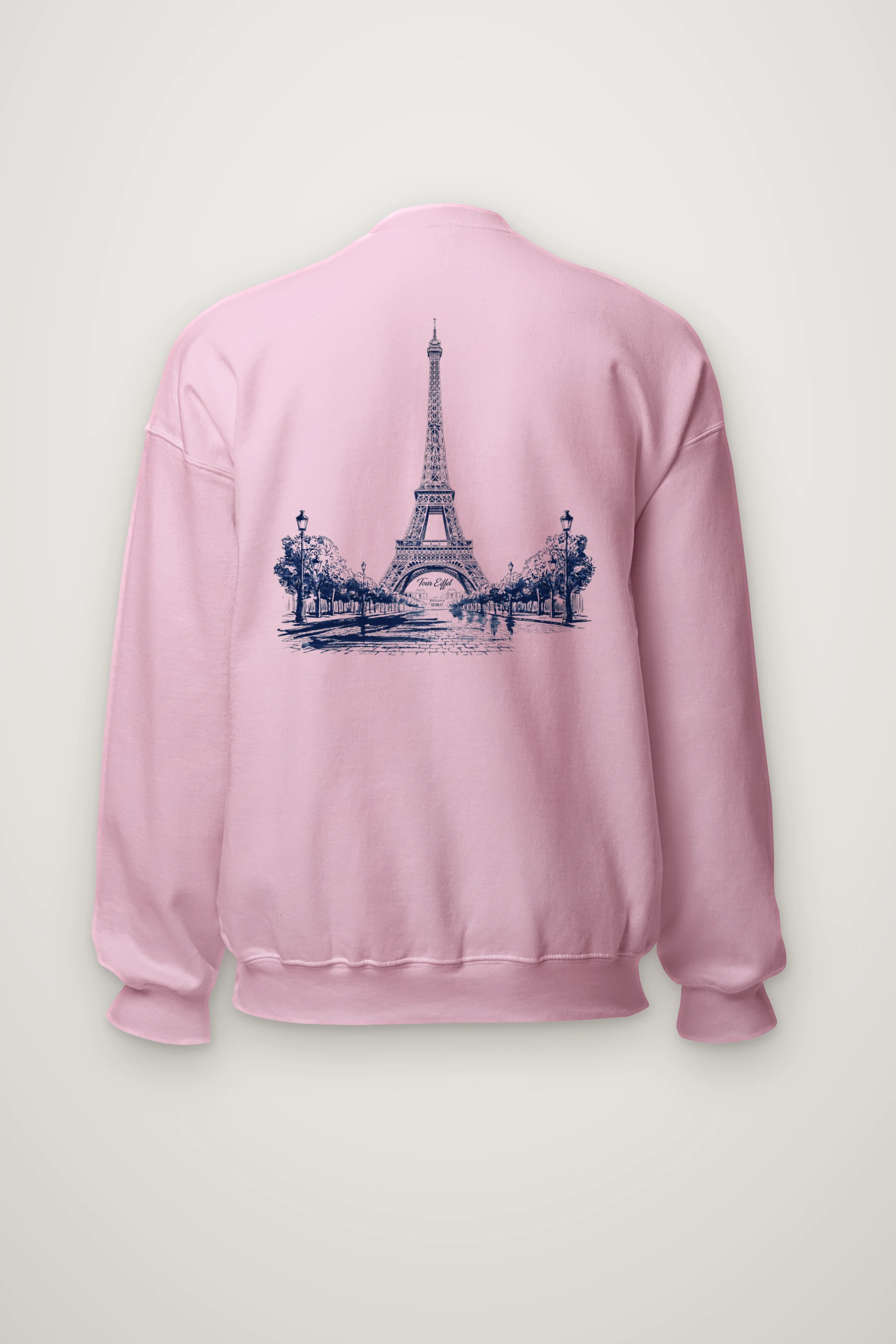 "Tour Eiffel Paris" Heavy Blend Unisex Crewneck Sweatshirt