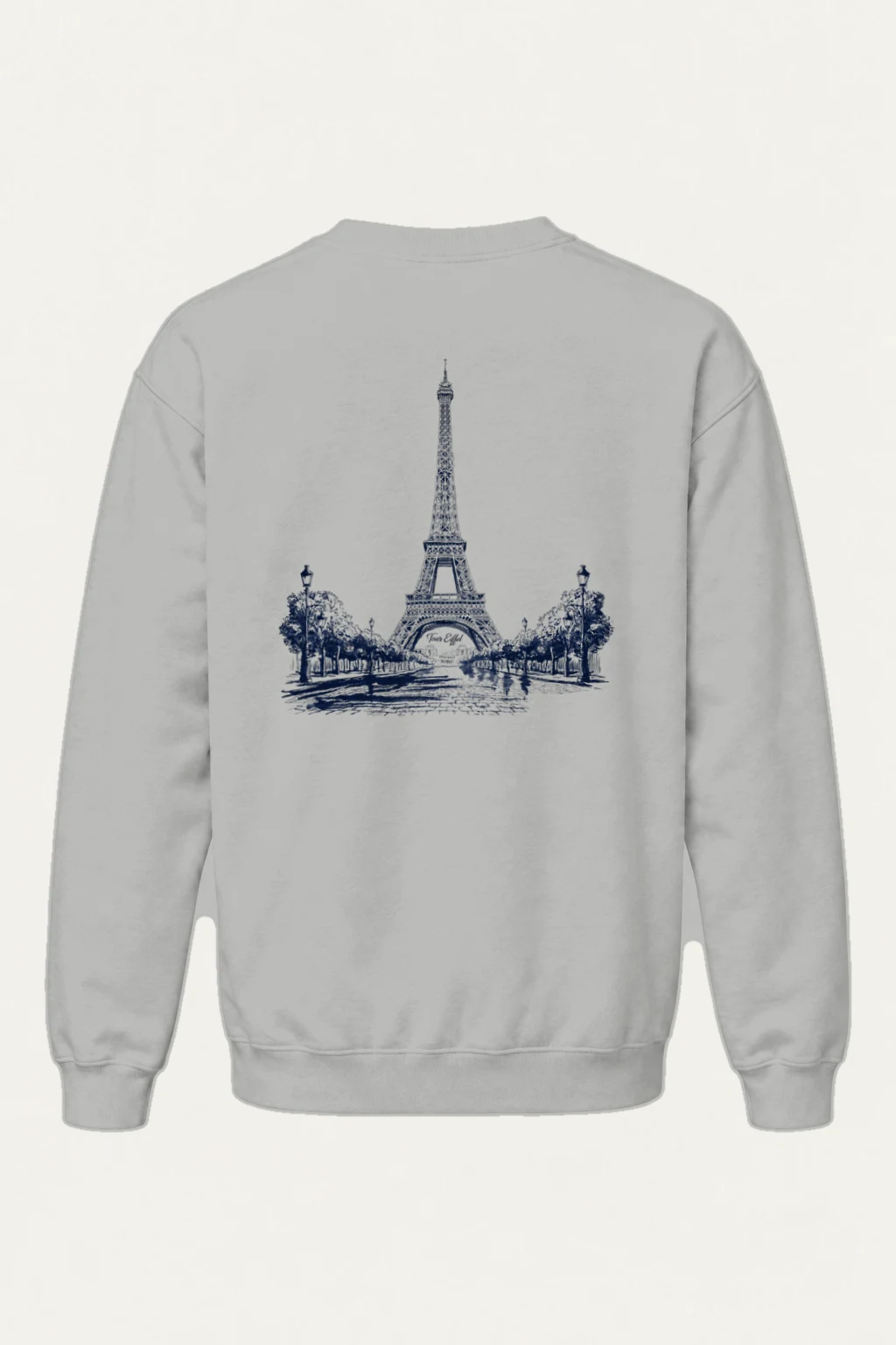 "Tour Eiffel Paris" Heavy Blend Unisex Crewneck Sweatshirt | Gildan 18000