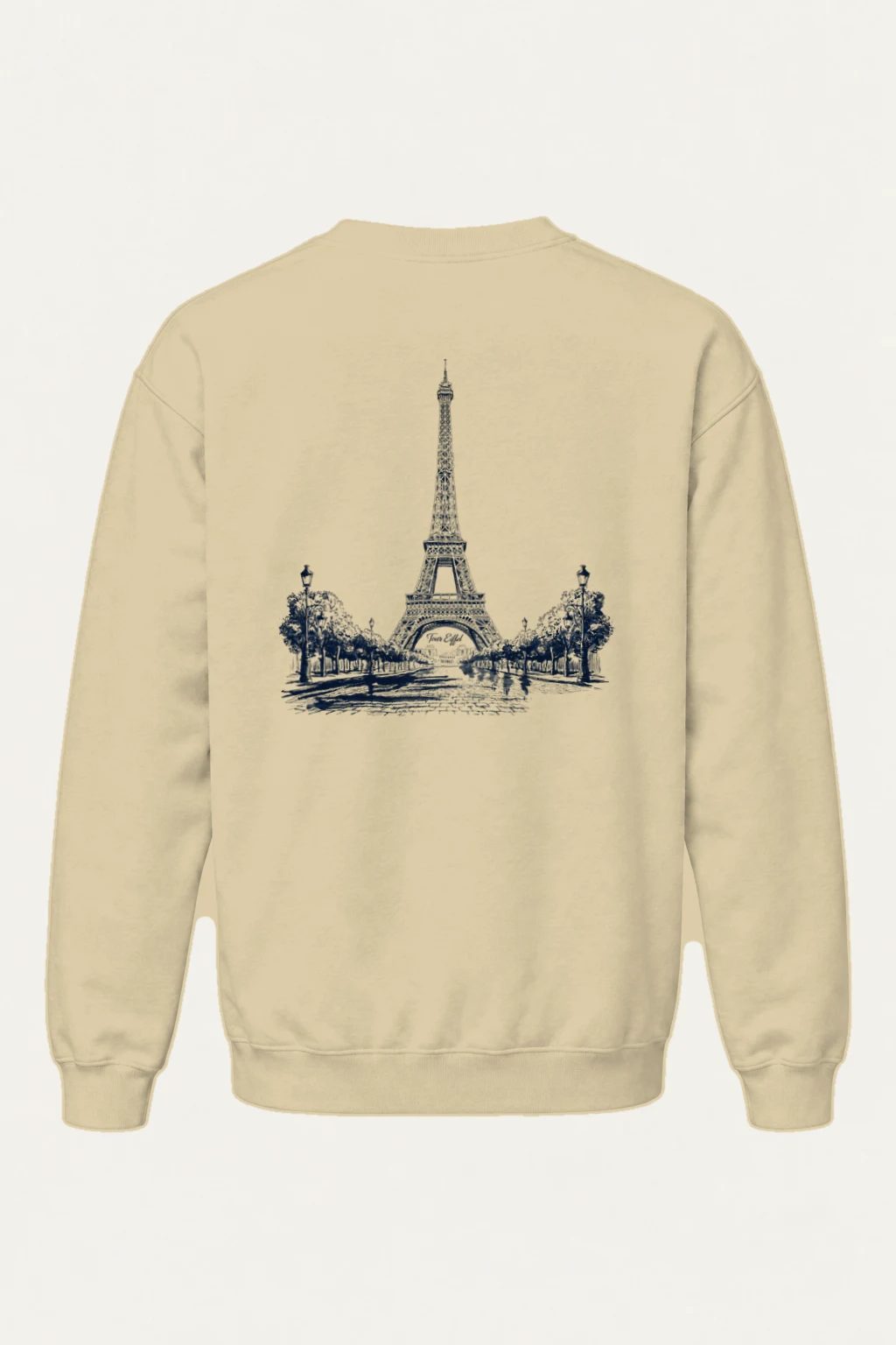 "Tour Eiffel Paris" Heavy Blend Unisex Crewneck Sweatshirt | Gildan 18000