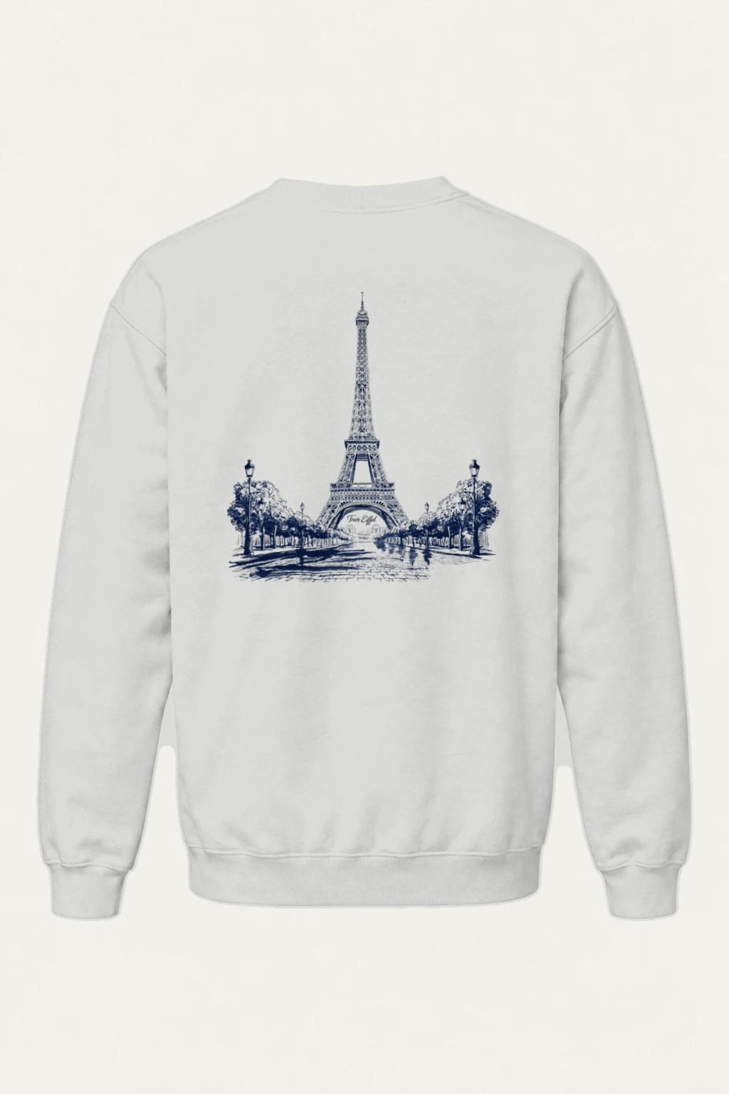 "Tour Eiffel Paris" Heavy Blend Unisex Crewneck Sweatshirt | Gildan 18000