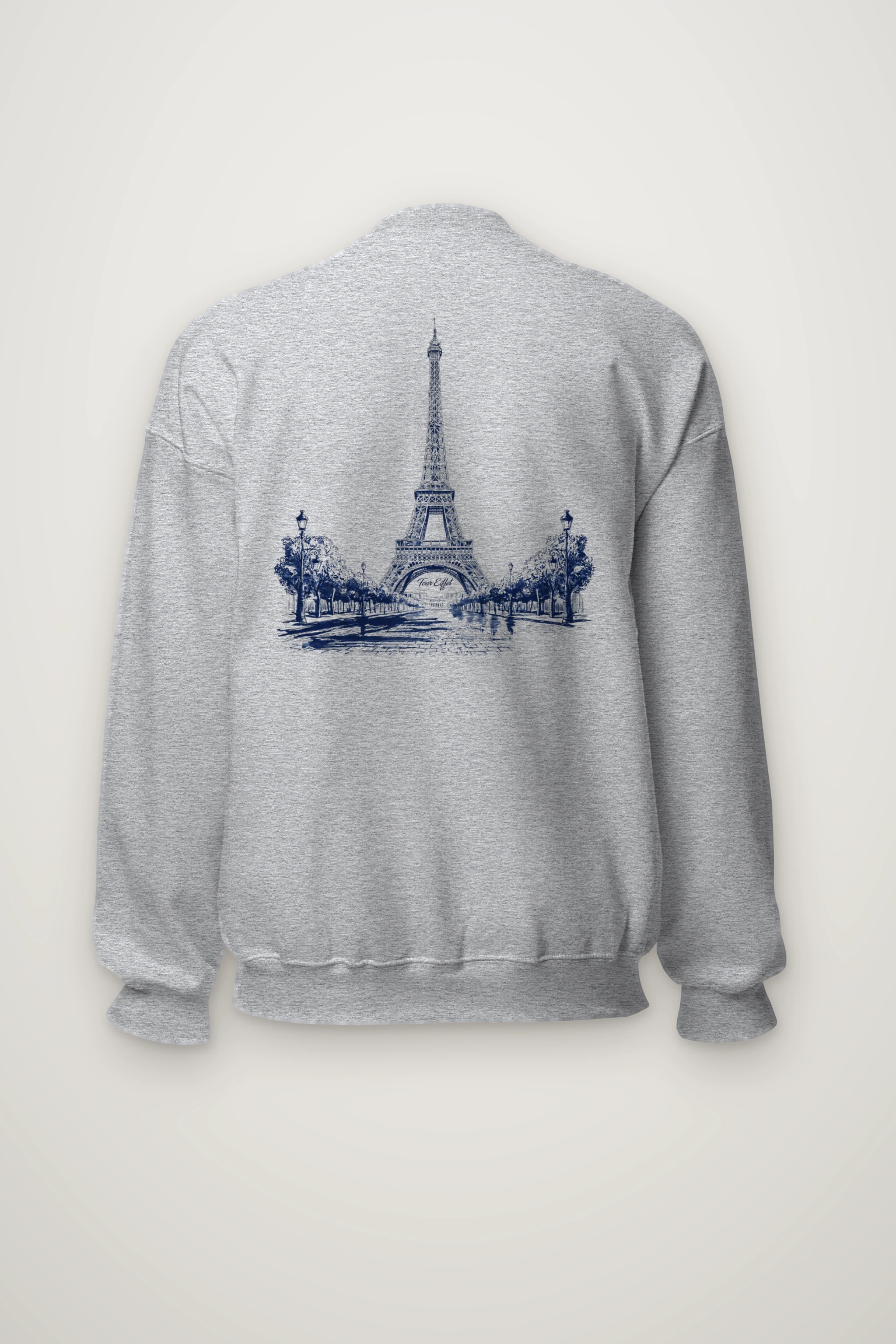 "Tour Eiffel Paris" Heavy Blend Unisex Crewneck Sweatshirt