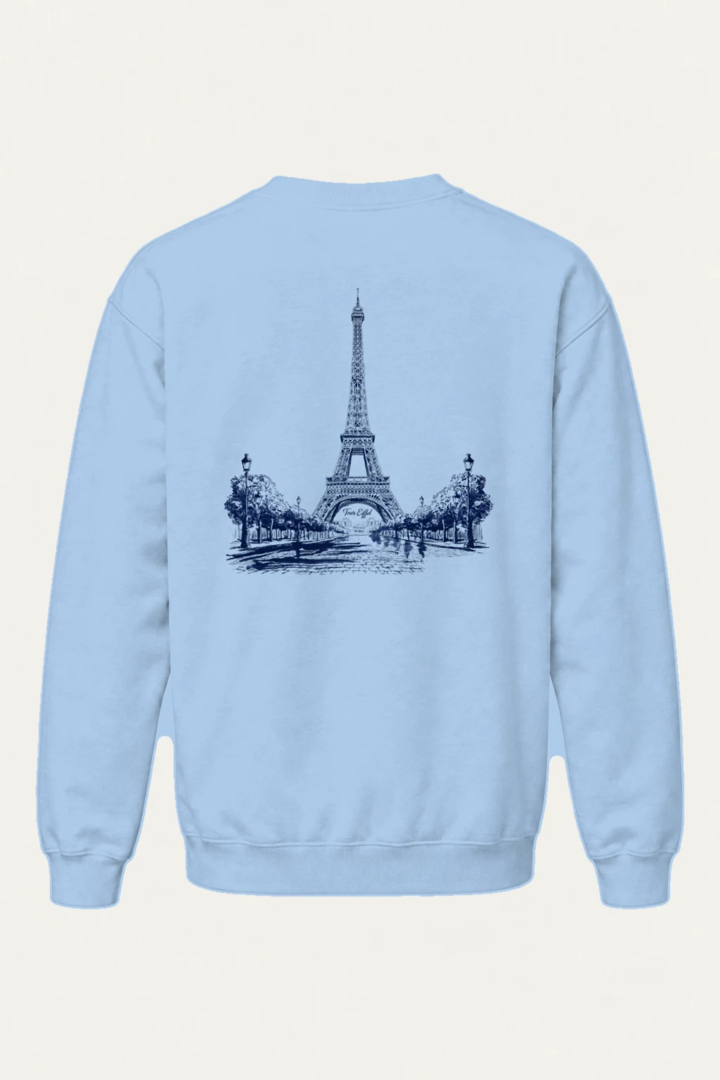 "Tour Eiffel Paris" Heavy Blend Unisex Crewneck Sweatshirt | Gildan 18000