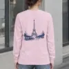 "Tour Eiffel Paris" Unisex Longsleeve T-shirt