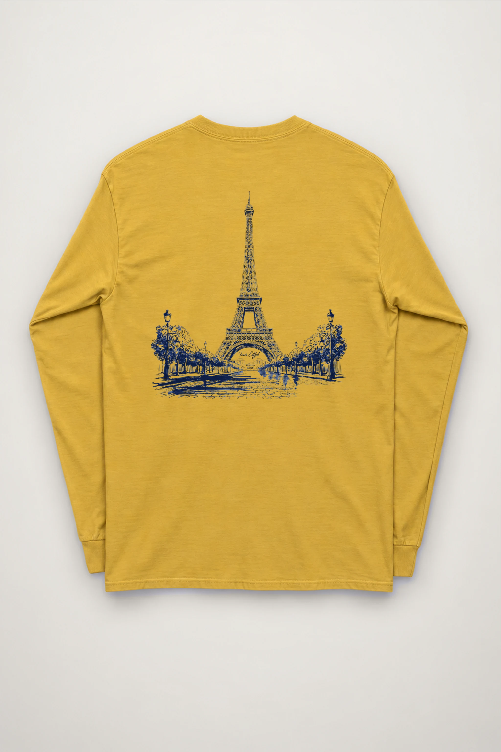 "Tour Eiffel Paris" Unisex Longsleeve T-shirt