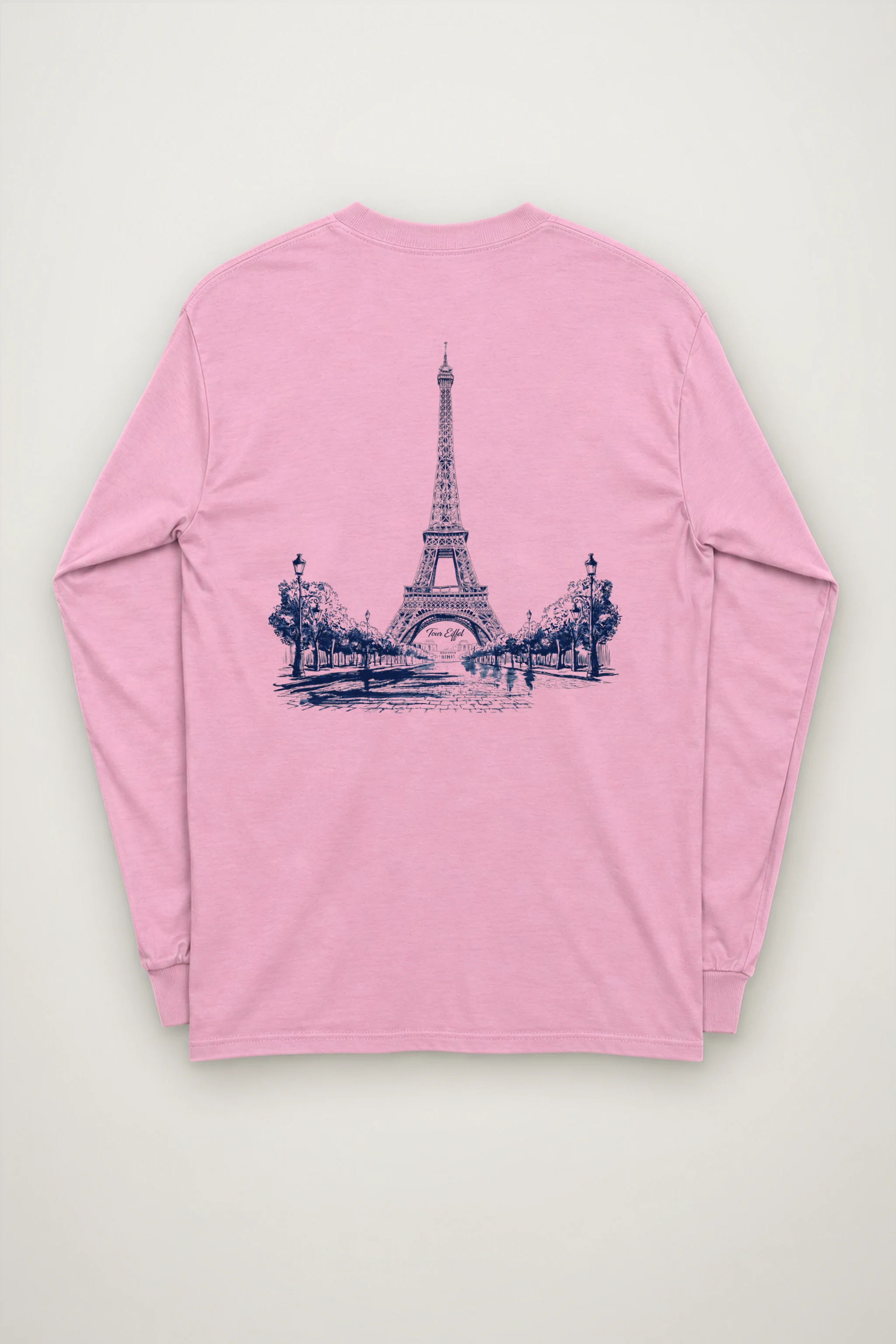 "Tour Eiffel Paris" Unisex Longsleeve T-shirt