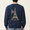 "Tower Arch Stroll" Heavy Blend Unisex Crewneck Sweatshirt | Gildan 18000