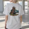 "Tower Bridge Comic" Heavyweight Unisex Crewneck T-shirt | Gildan 5000