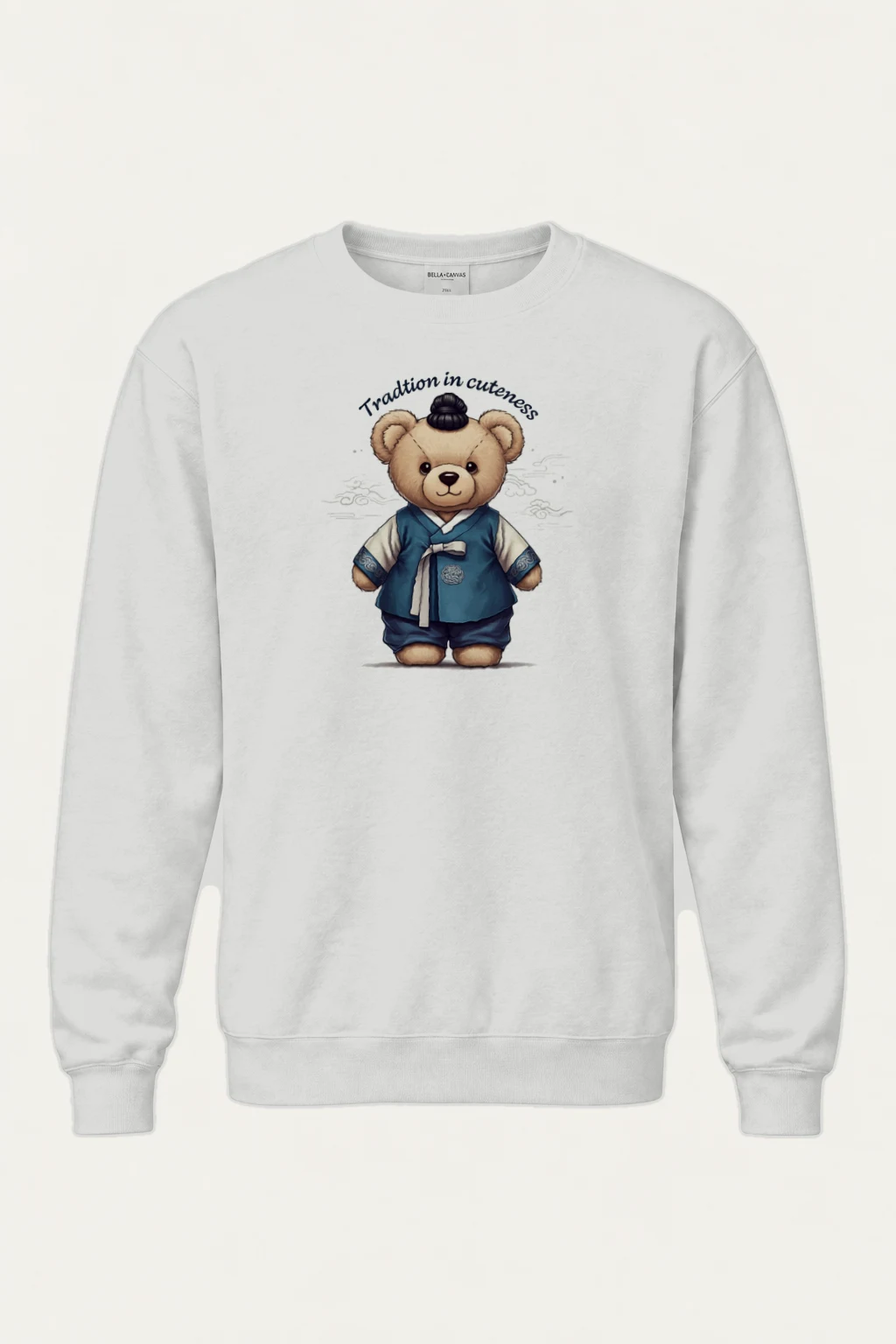 "Tradition In Cuteness" Heavy Blend Unisex Crewneck Sweatshirt | Gildan 18000