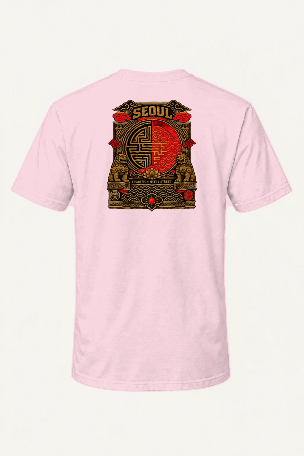"Tradition Meets Street" Heavyweight Unisex Crewneck T-shirt | Gildan 5000