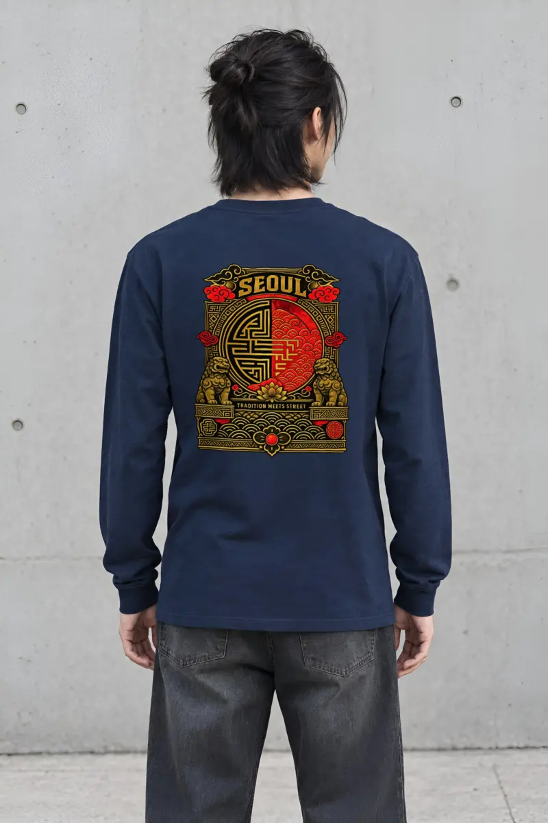"Tradition Meets Street" Unisex Longsleeve T-shirt
