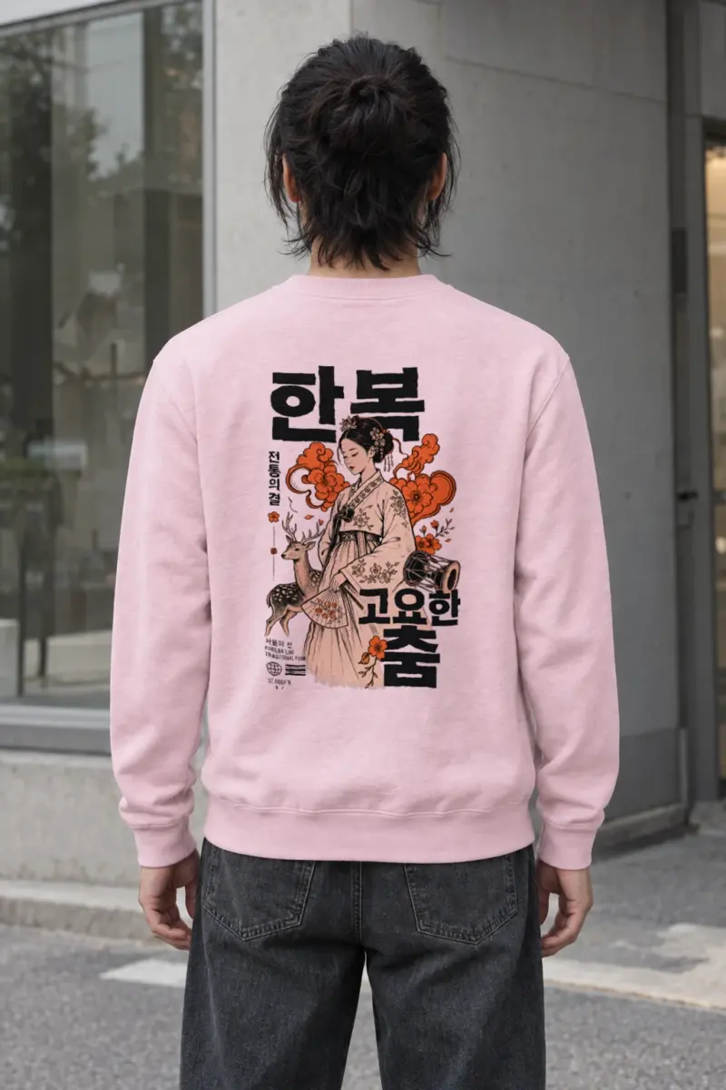 "Traditional Form" Heavy Blend Unisex Crewneck Sweatshirt