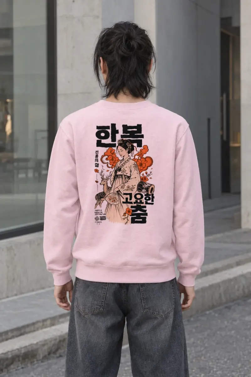 "Traditional Form" Heavy Blend Unisex Crewneck Sweatshirt