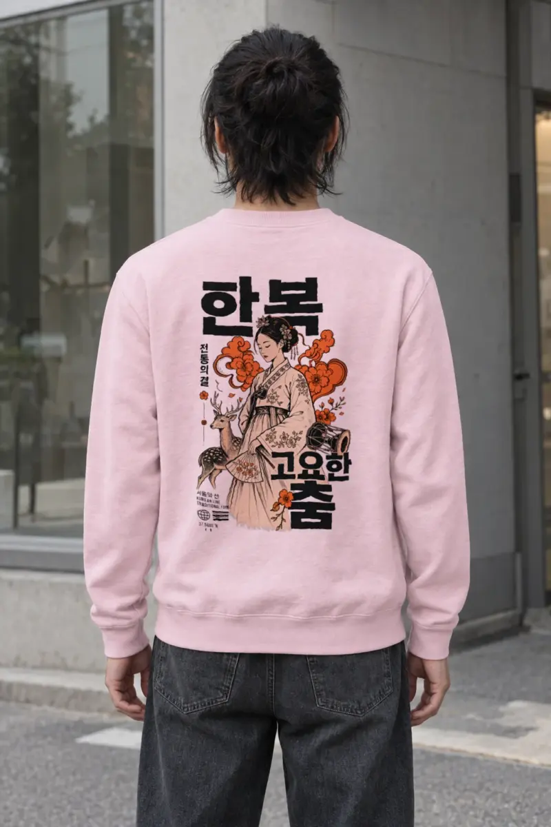 "Traditional Form" Heavy Blend Unisex Crewneck Sweatshirt