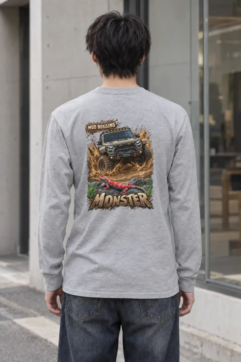 "Trail Beast Clash" Unisex Longsleeve T-shirt