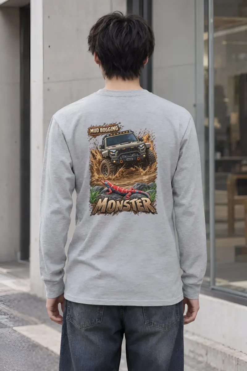 "Trail Beast Clash" Unisex Longsleeve T-shirt