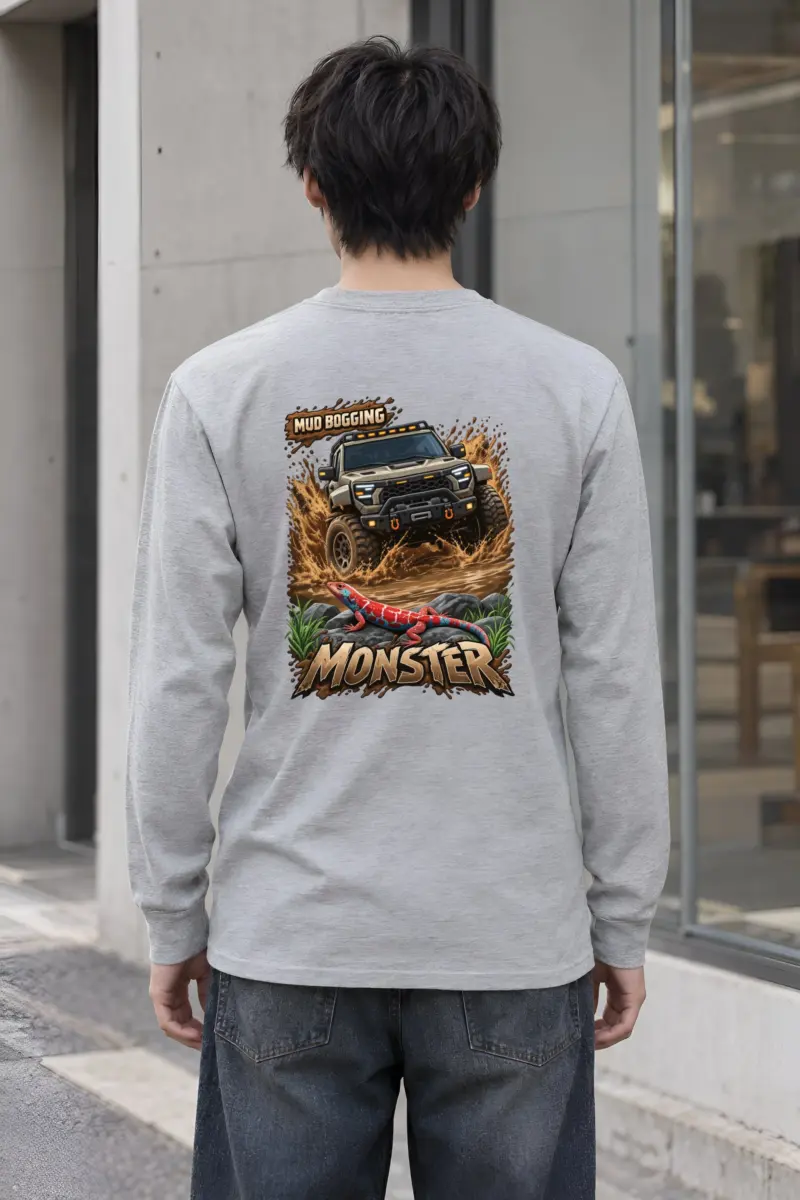 "Trail Beast Clash" Unisex Longsleeve T-shirt