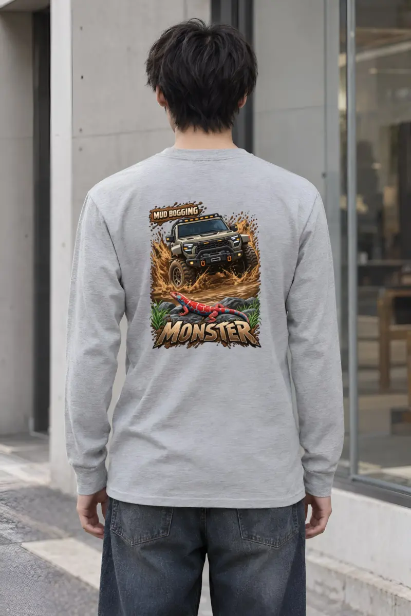 "Trail Beast Clash" Unisex Longsleeve T-shirt