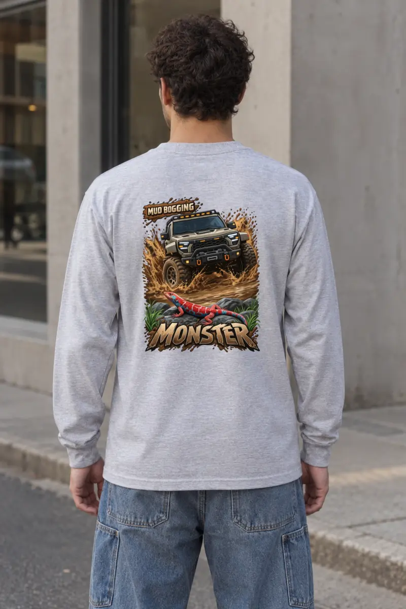 "Trail Beast Clash" Unisex Longsleeve T-shirt