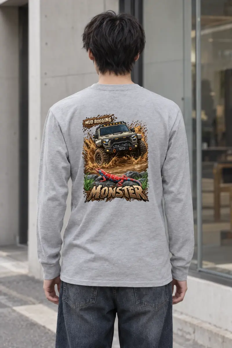 "Trail Beast Clash" Unisex Longsleeve T-shirt