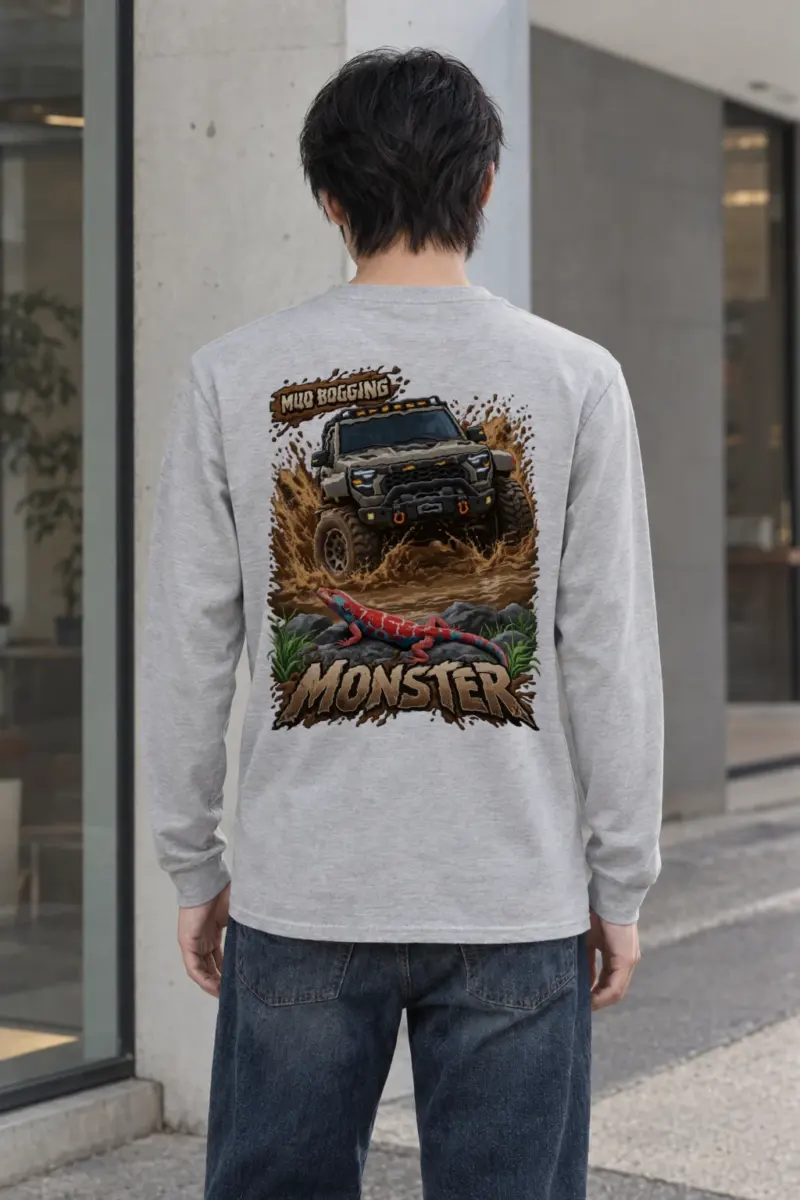 "Trail Beast Clash" Unisex Longsleeve T-shirt | Gildan 2400