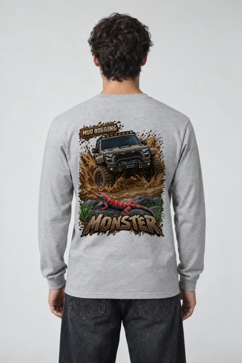 "Trail Beast Clash" Unisex Longsleeve T-shirt | Gildan 2400
