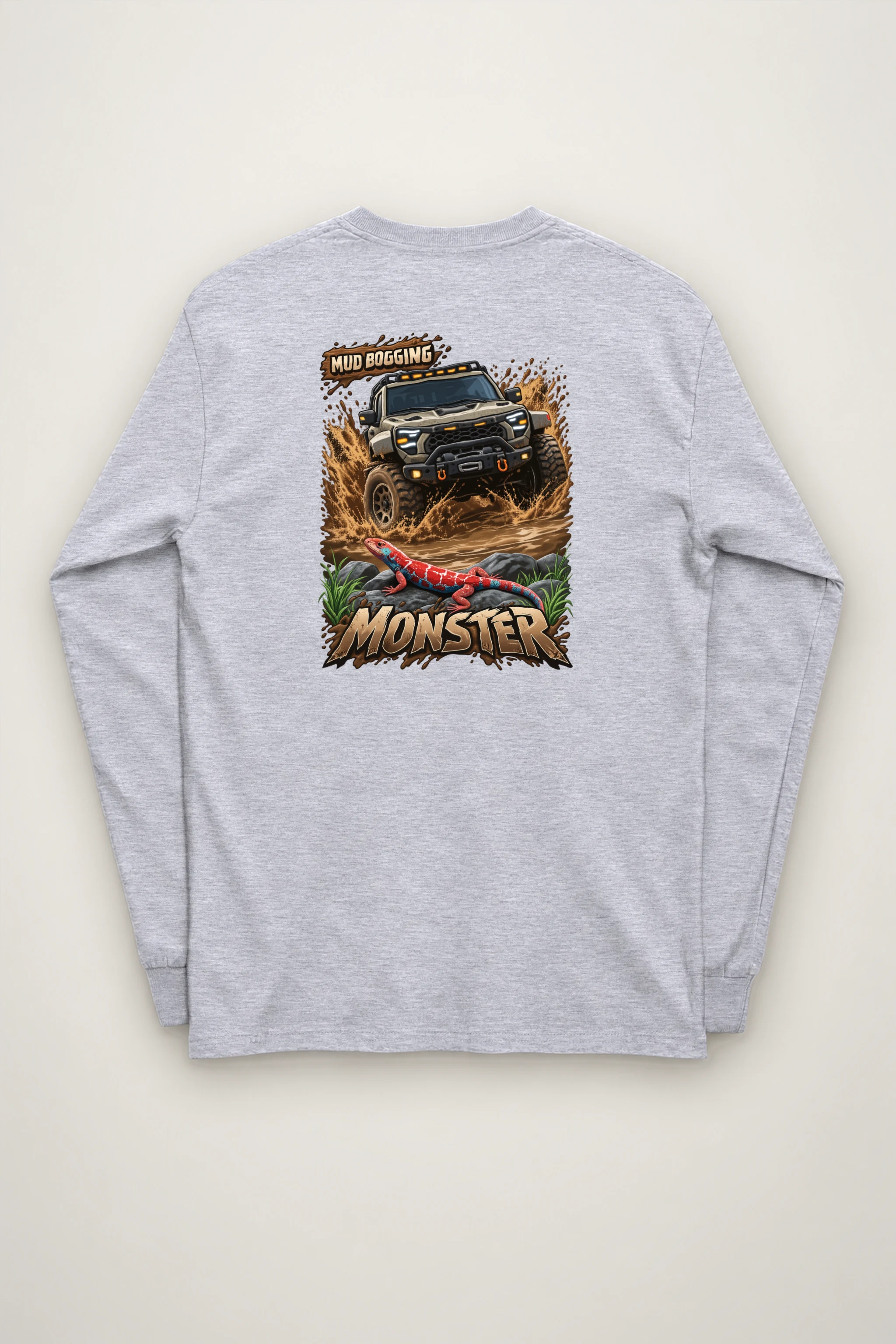 "Trail Beast Clash" Unisex Longsleeve T-shirt
