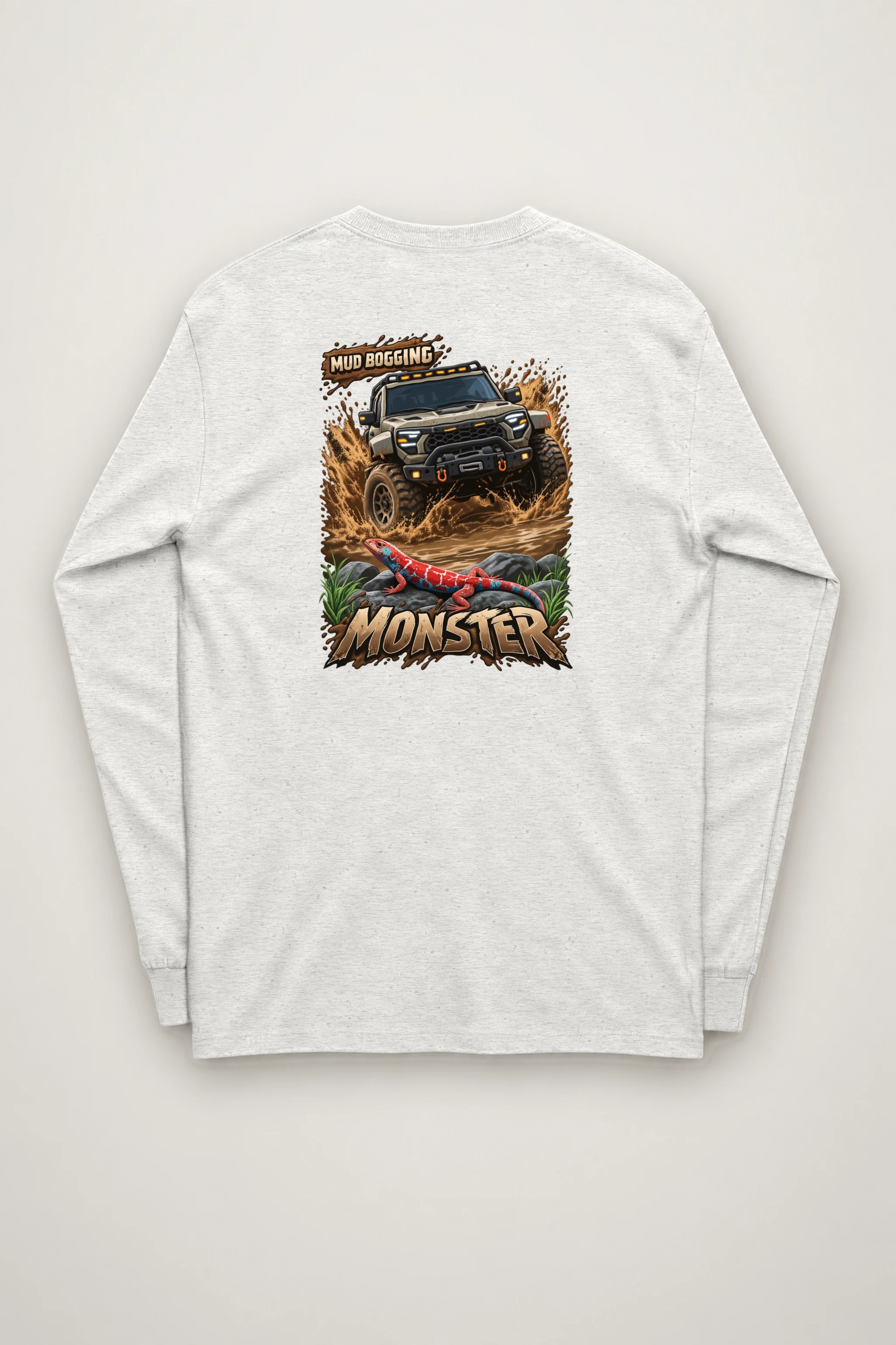 "Trail Beast Clash" Unisex Longsleeve T-shirt