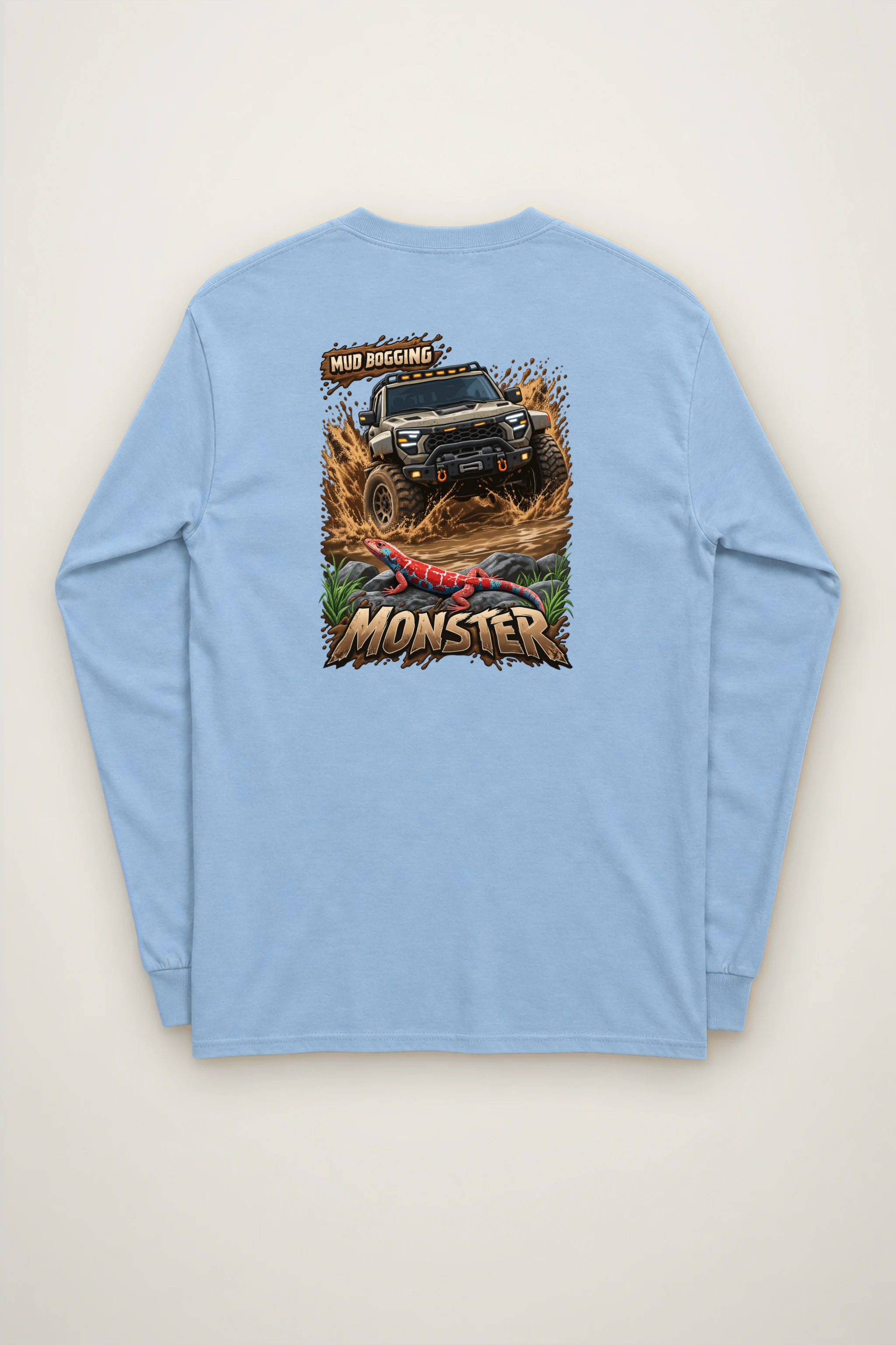 "Trail Beast Clash" Unisex Longsleeve T-shirt