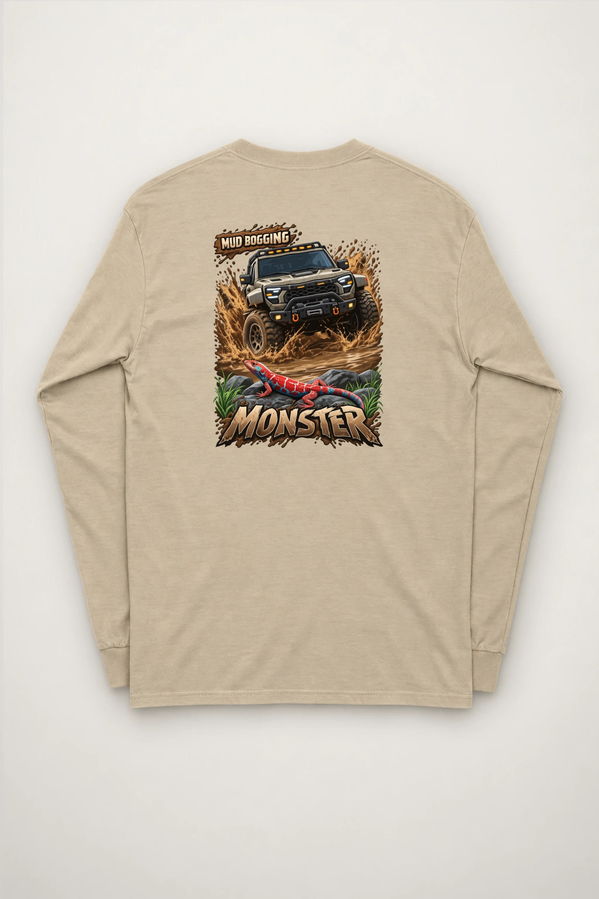 "Trail Beast Clash" Unisex Longsleeve T-shirt