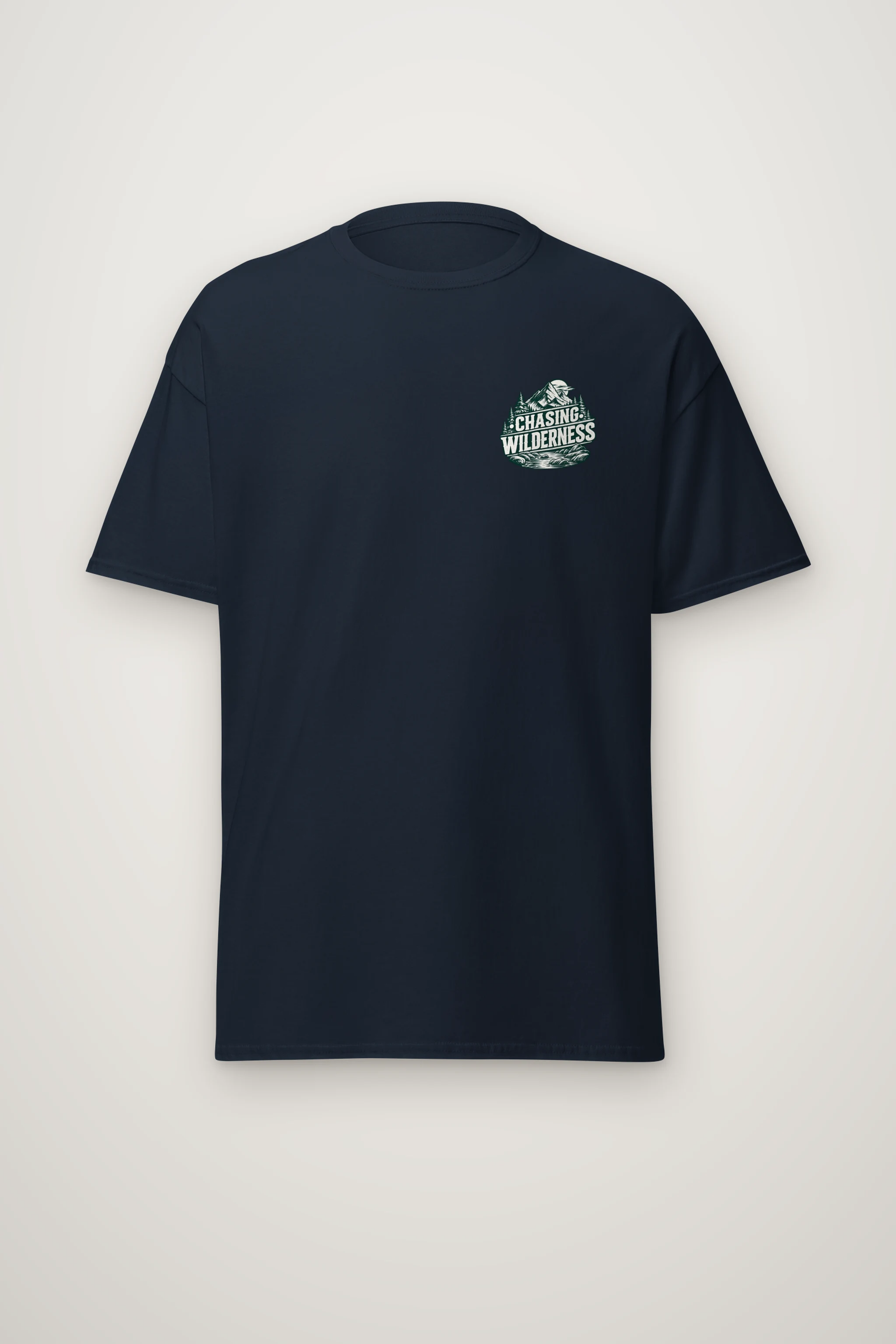 "Trailbound Heritage" Heavyweight Unisex Crewneck T-shirt