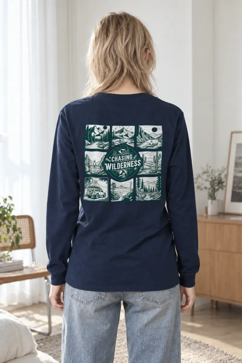 "Trailbound Heritage" Unisex Longsleeve T-shirt