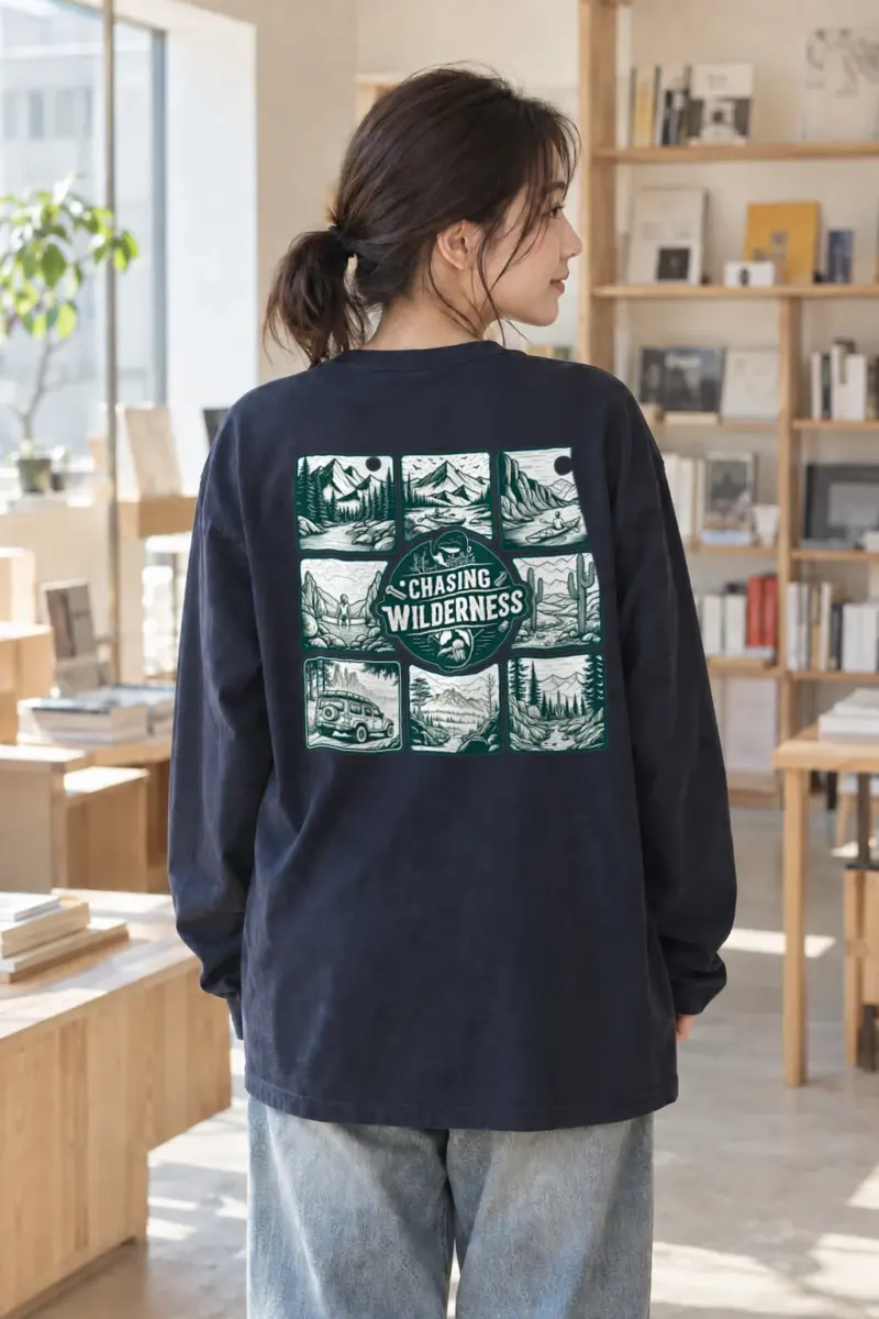 "Trailbound Heritage" Unisex Longsleeve T-shirt