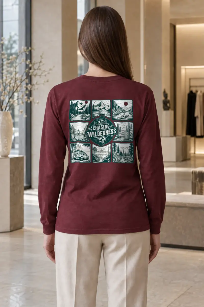 "Trailbound Heritage" Unisex Longsleeve T-shirt | Gildan 2400