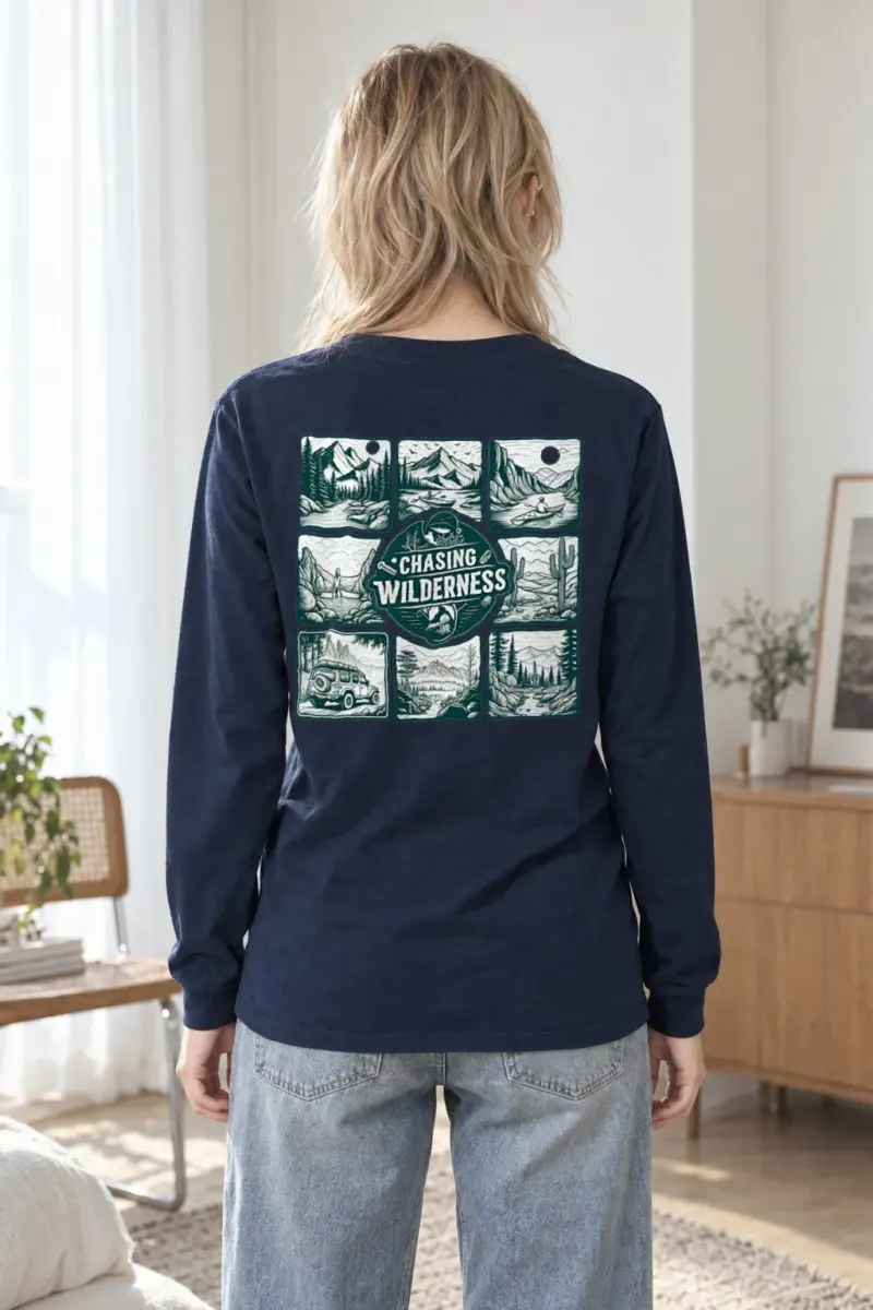 "Trailbound Heritage" Unisex Longsleeve T-shirt