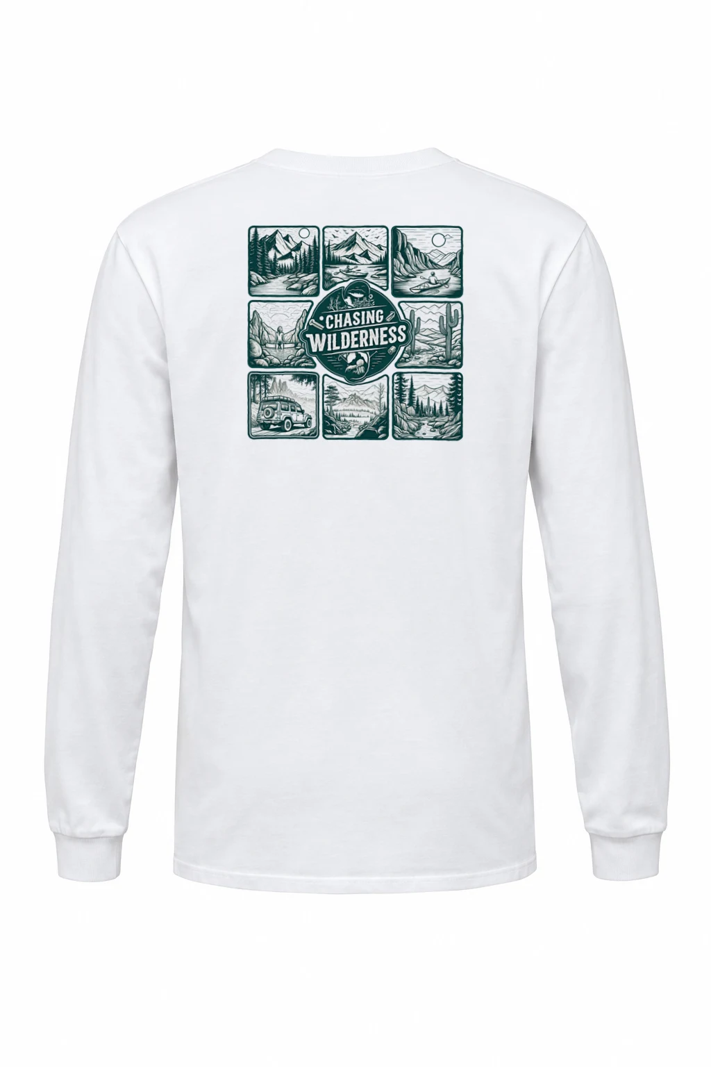 "Trailbound Heritage" Unisex Longsleeve T-shirt | Gildan 2400