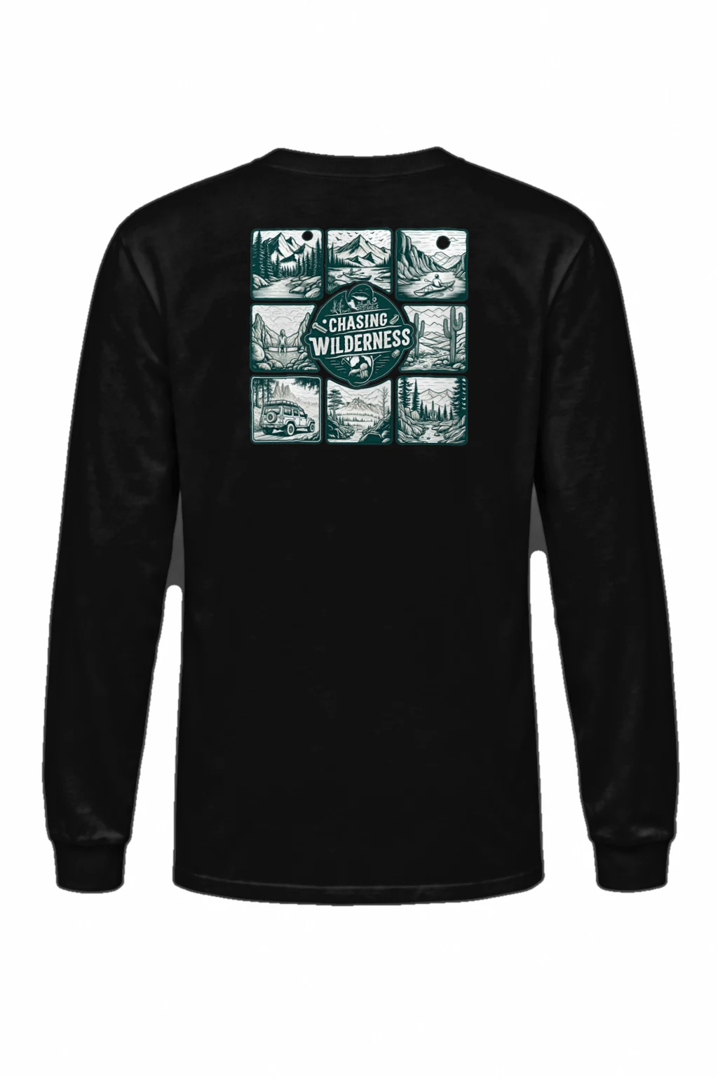 "Trailbound Heritage" Unisex Longsleeve T-shirt | Gildan 2400