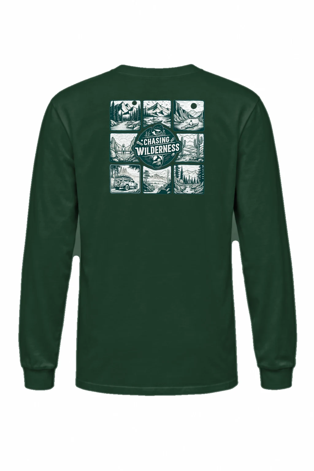 "Trailbound Heritage" Unisex Longsleeve T-shirt | Gildan 2400
