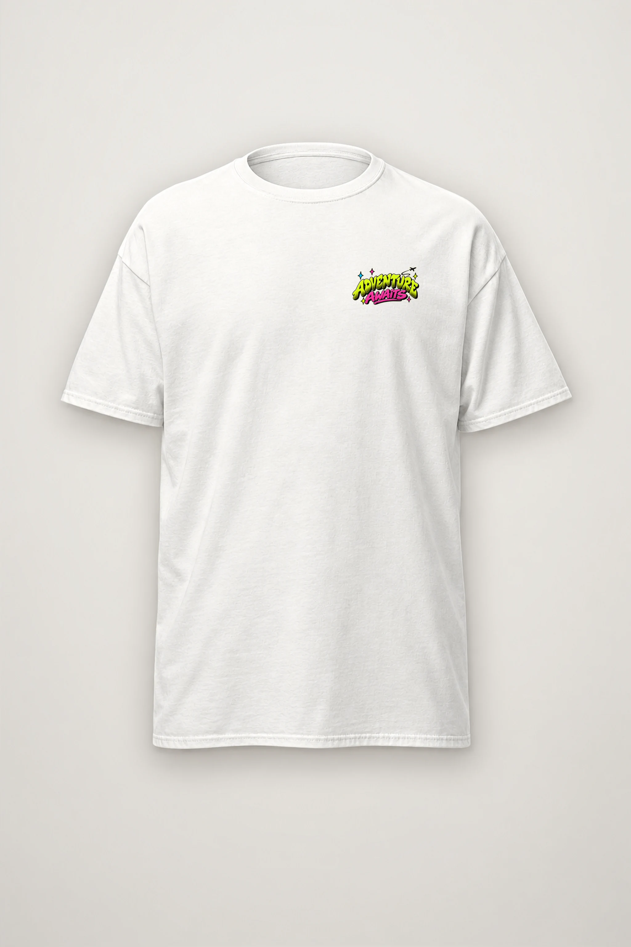 "Trailside Outlook" Heavyweight Unisex Crewneck T-shirt