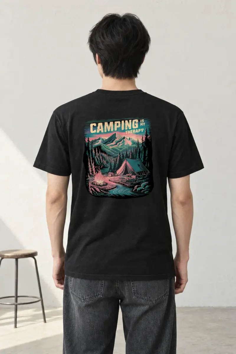 "Trailside Reset" Heavyweight Unisex Crewneck T-shirt