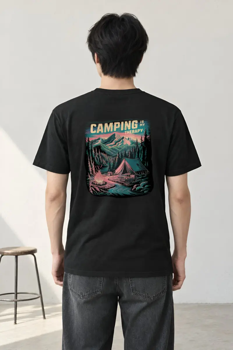 "Trailside Reset" Heavyweight Unisex Crewneck T-shirt