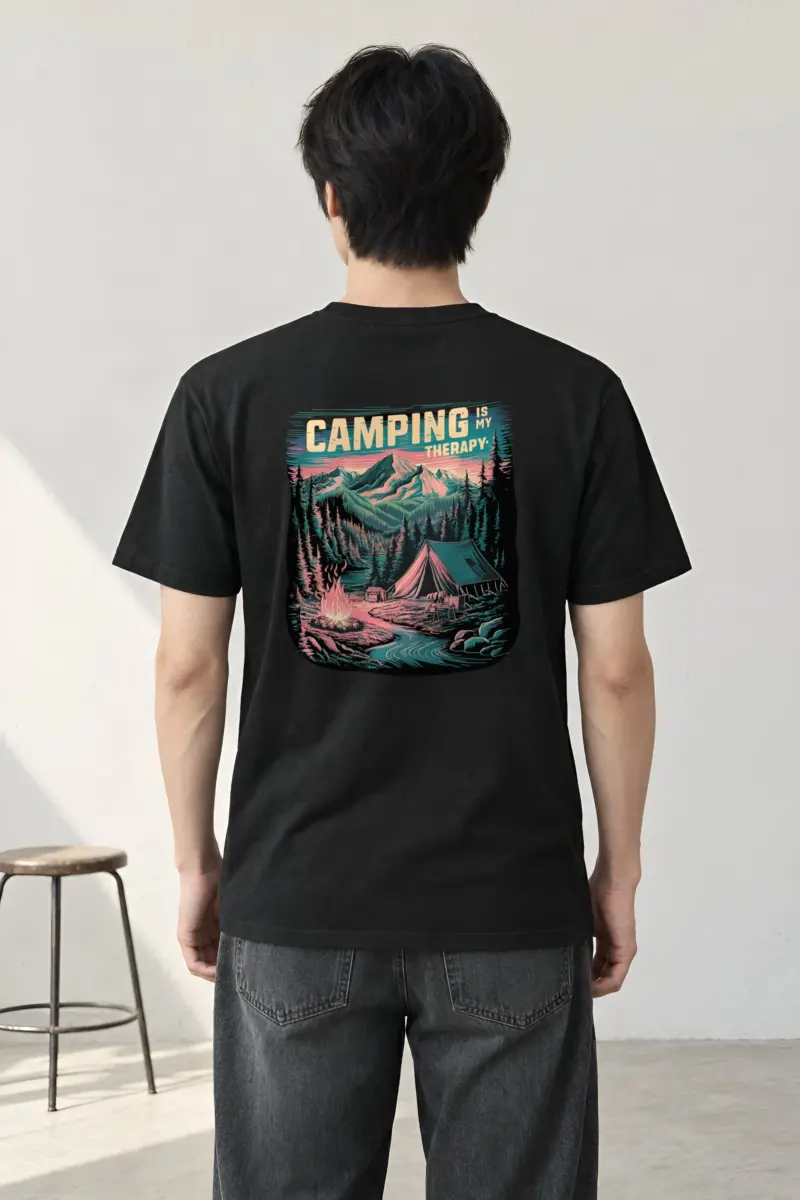 "Trailside Reset" Heavyweight Unisex Crewneck T-shirt