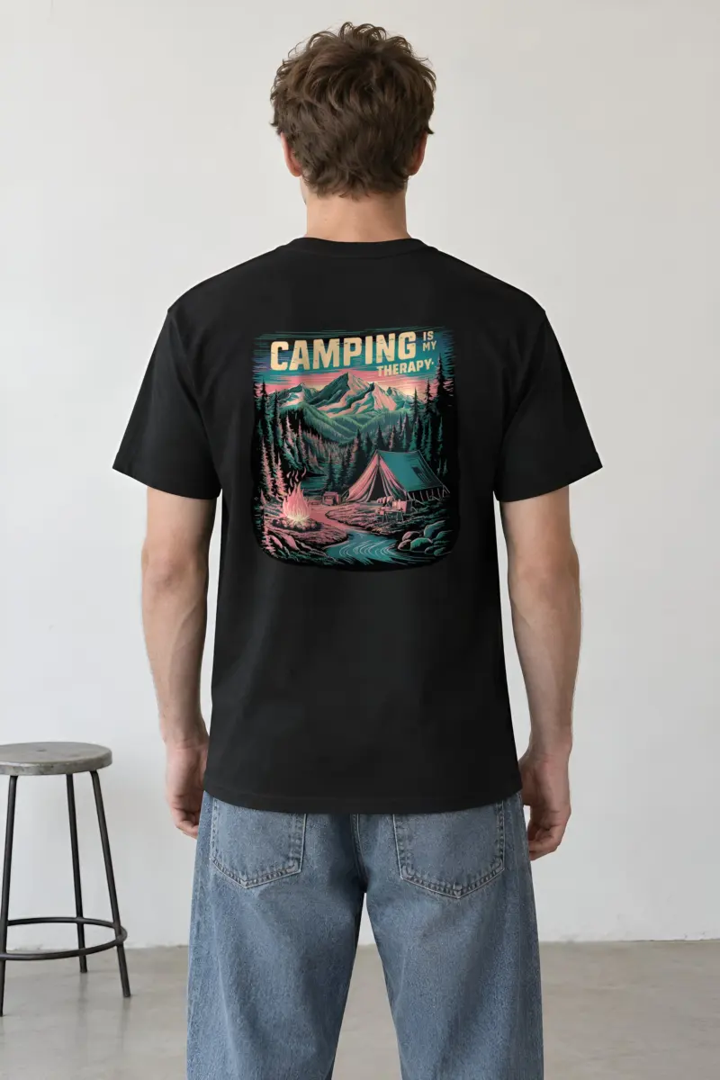 "Trailside Reset" Heavyweight Unisex Crewneck T-shirt