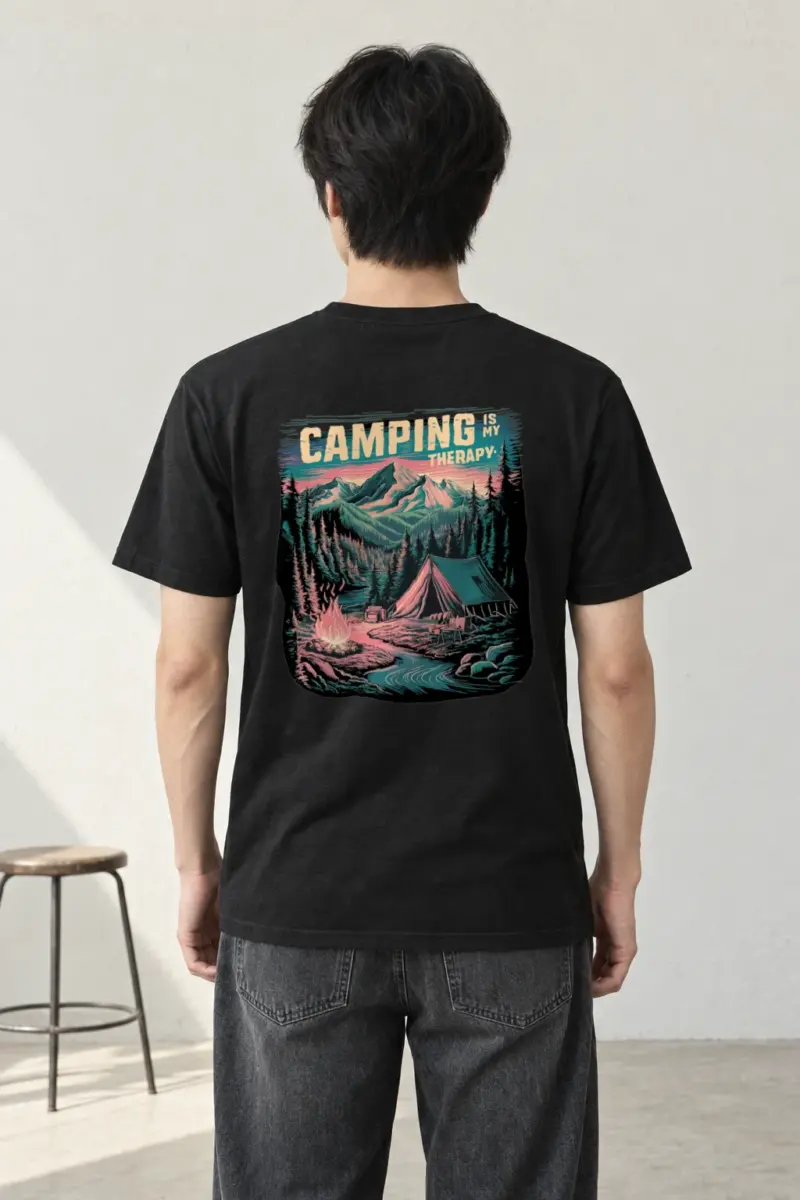 "Trailside Reset" Heavyweight Unisex Crewneck T-shirt