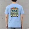 "Travel Bright" Heavyweight Unisex Crewneck T-shirt