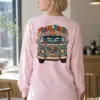 "Travel Bright" Unisex Longsleeve T-shirt | Gildan 2400