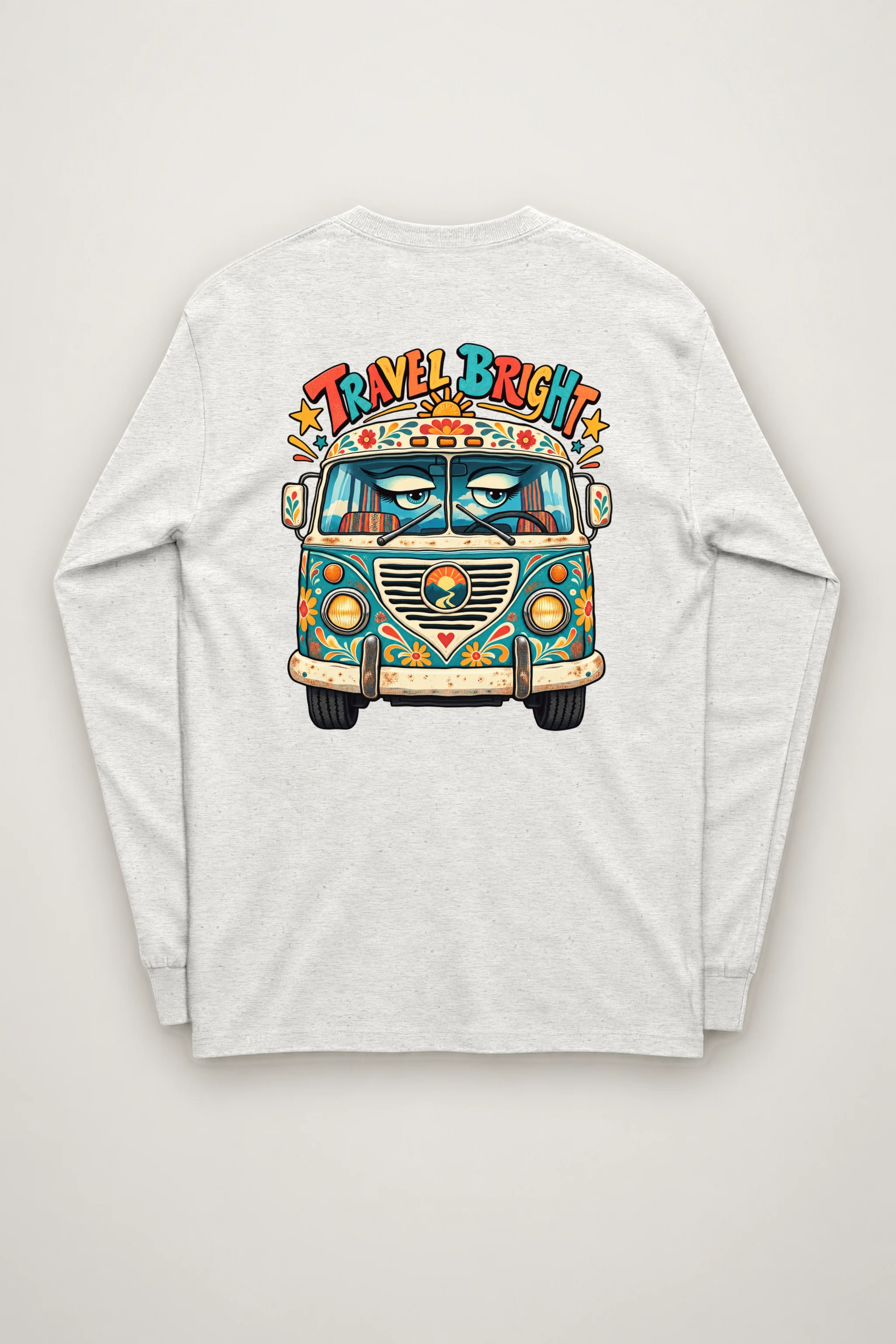 "Travel Bright" Unisex Longsleeve T-shirt