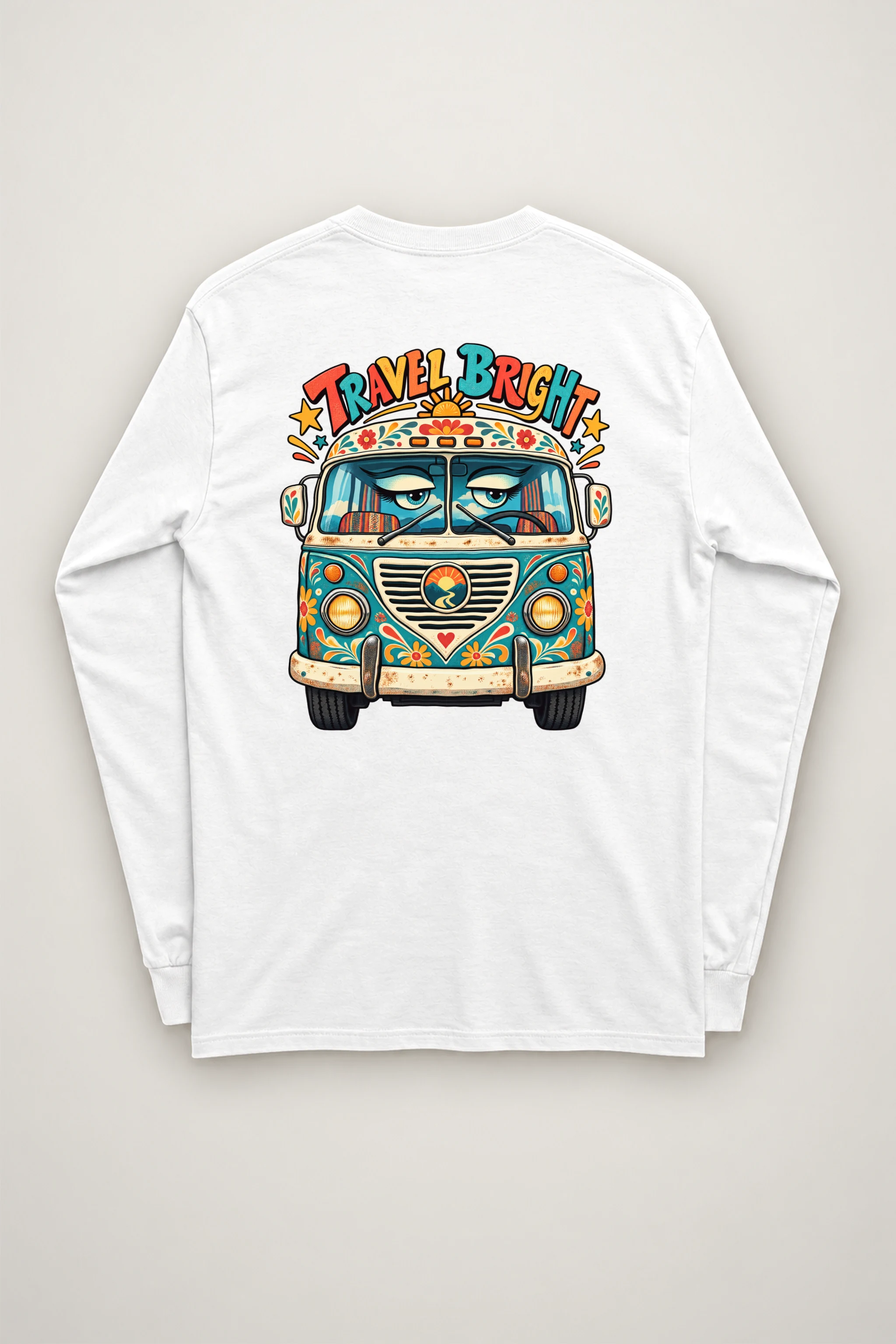 "Travel Bright" Unisex Longsleeve T-shirt