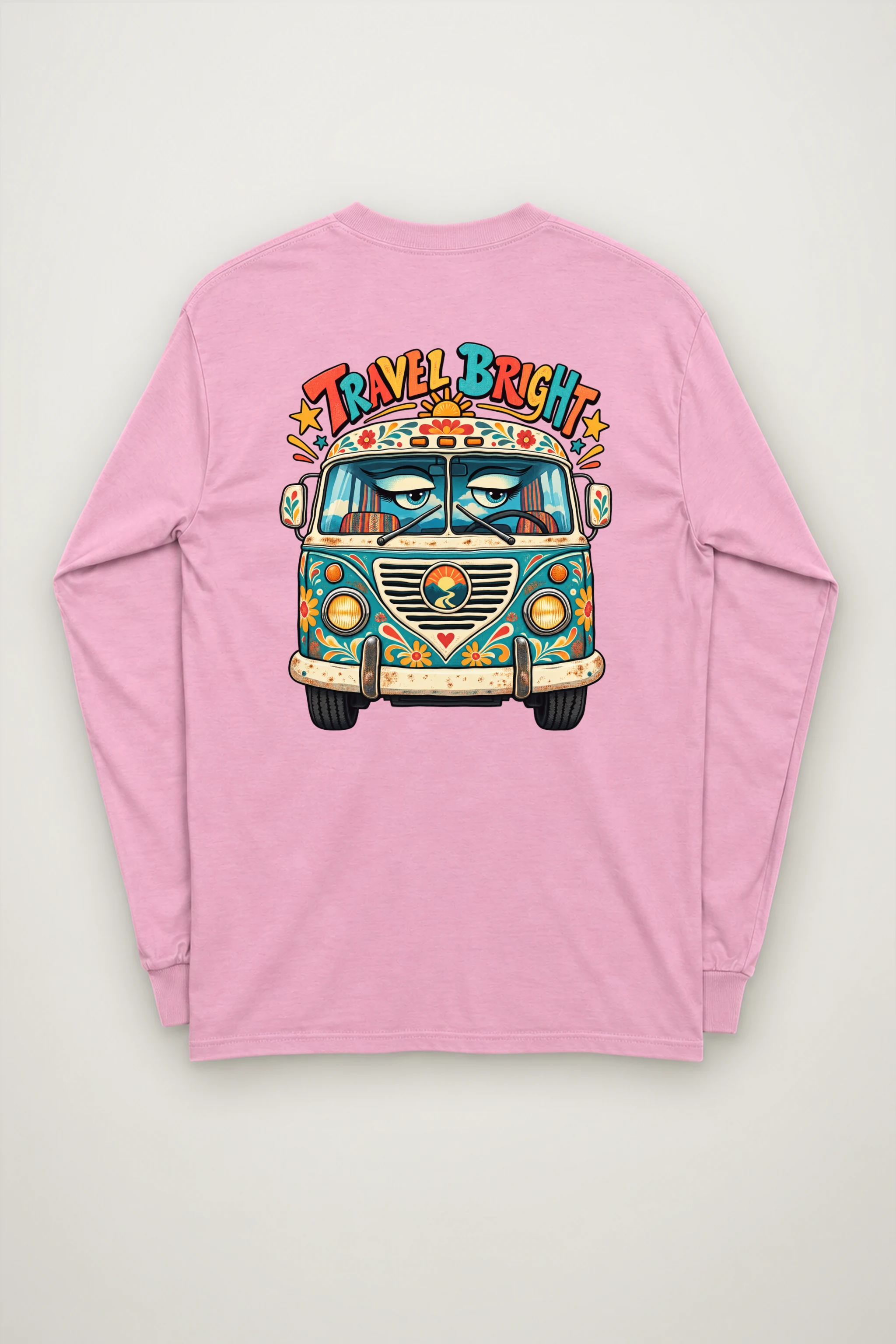 "Travel Bright" Unisex Longsleeve T-shirt