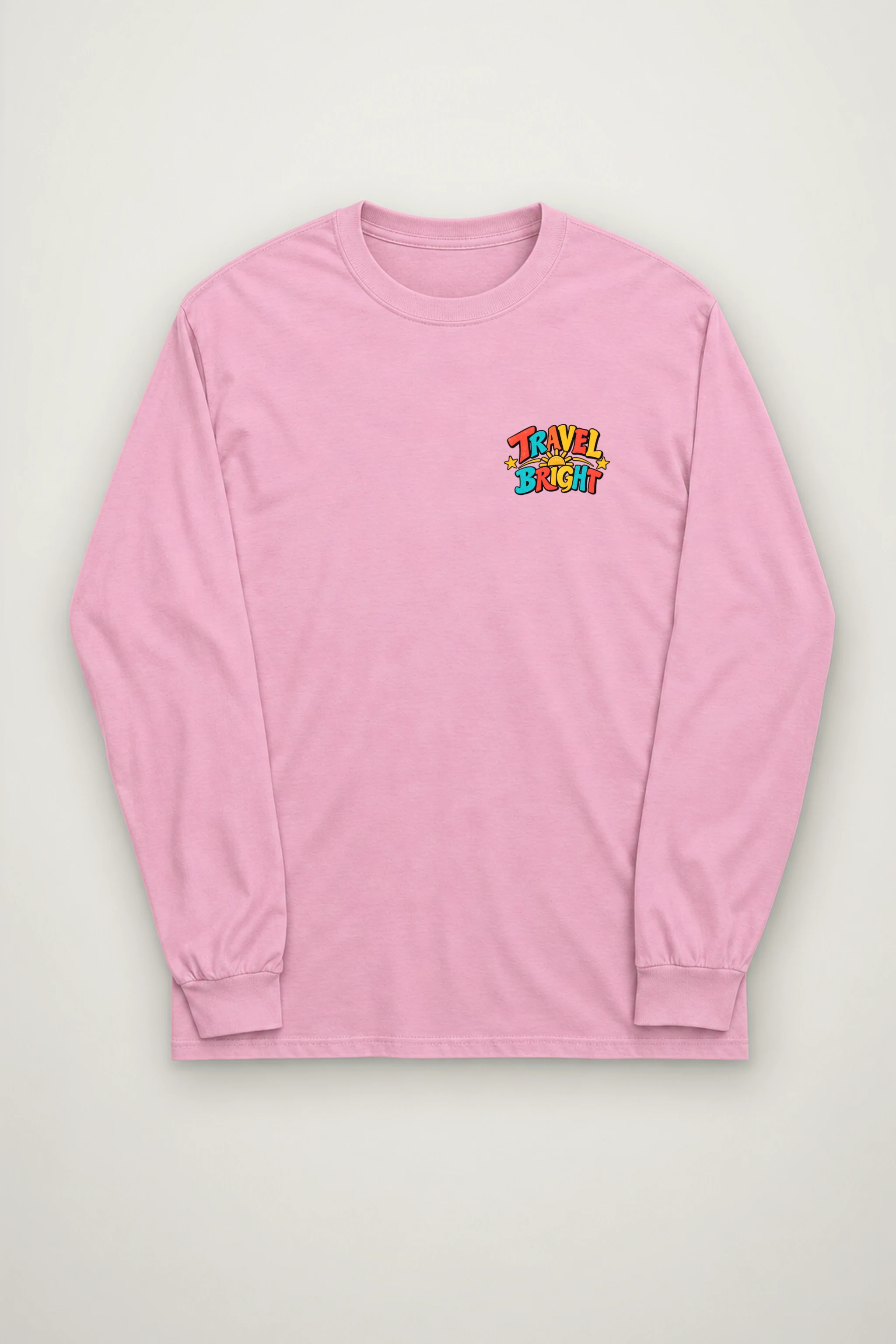 "Travel Bright" Unisex Longsleeve T-shirt