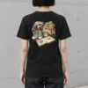 "Travel Gear Sketch" Heavyweight Unisex Crewneck T-shirt | Gildan 5000
